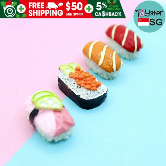 10Pcs Resin Mini Sushi