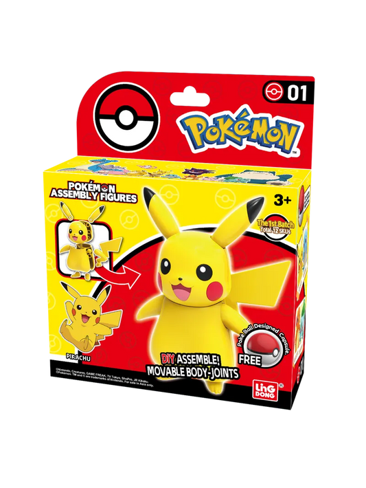 Pokemon Assembly Figures- Pikachu