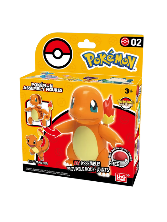 Pokemon Assembly Figures- Charmander