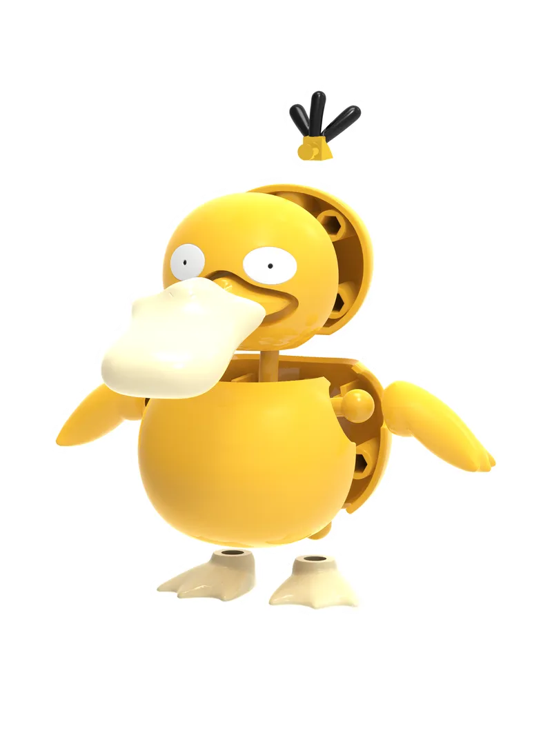 Pokemon Assembly Figures- Psyduck