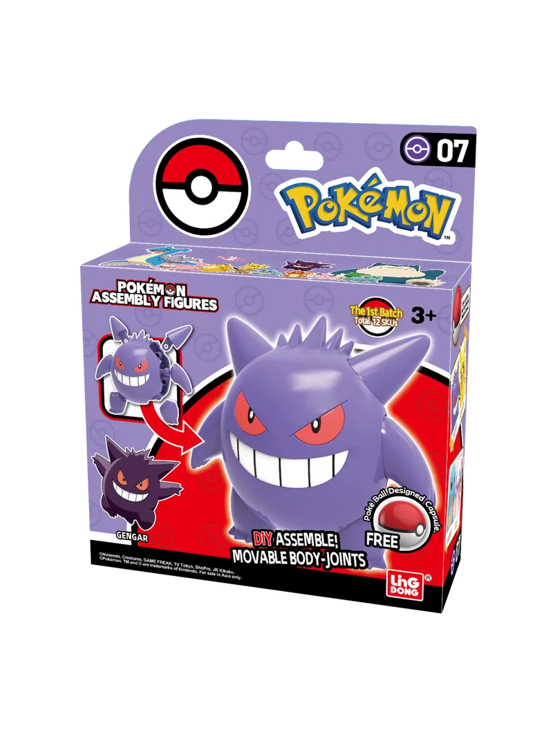 Pokemon Assembly Figures- Gengar