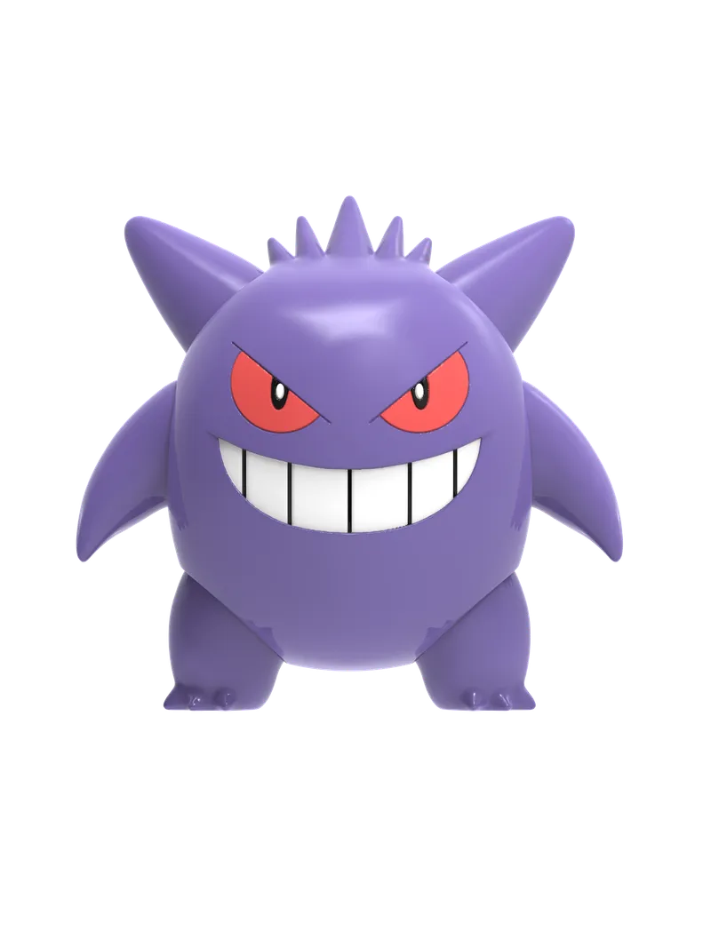 Pokemon Assembly Figures- Gengar