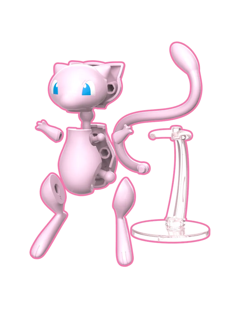 Pokemon Assembly Figures- Mew