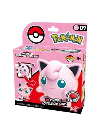 Pokemon Assembly Figures- Jigglypuff