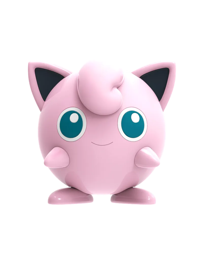 Pokemon Assembly Figures- Jigglypuff