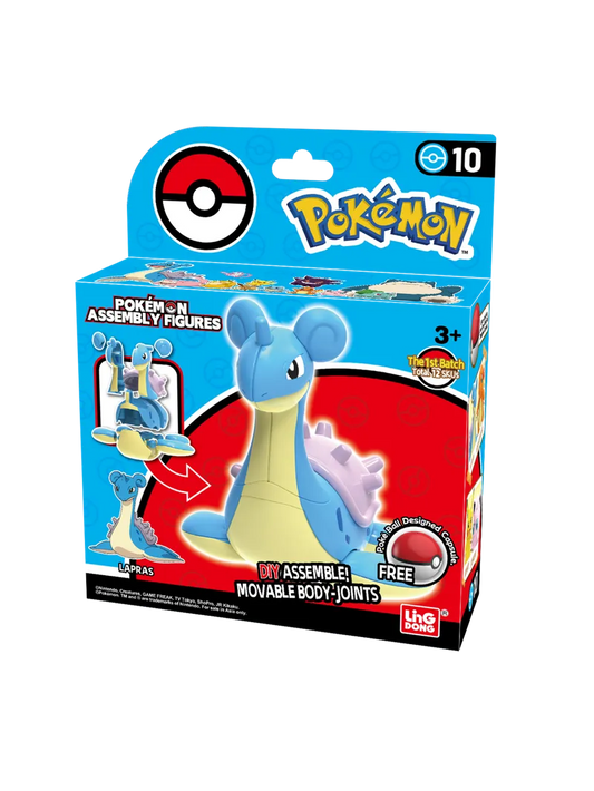 Pokemon Assembly Figures- Lapras