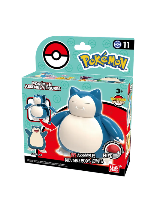 Pokemon Assembly Figures- Snorlax