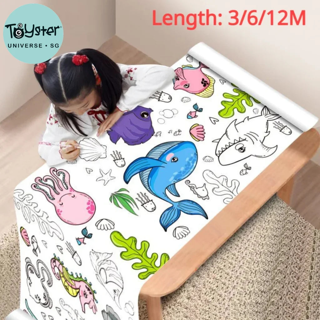 12/6/3M Diy Graffiti Scroll