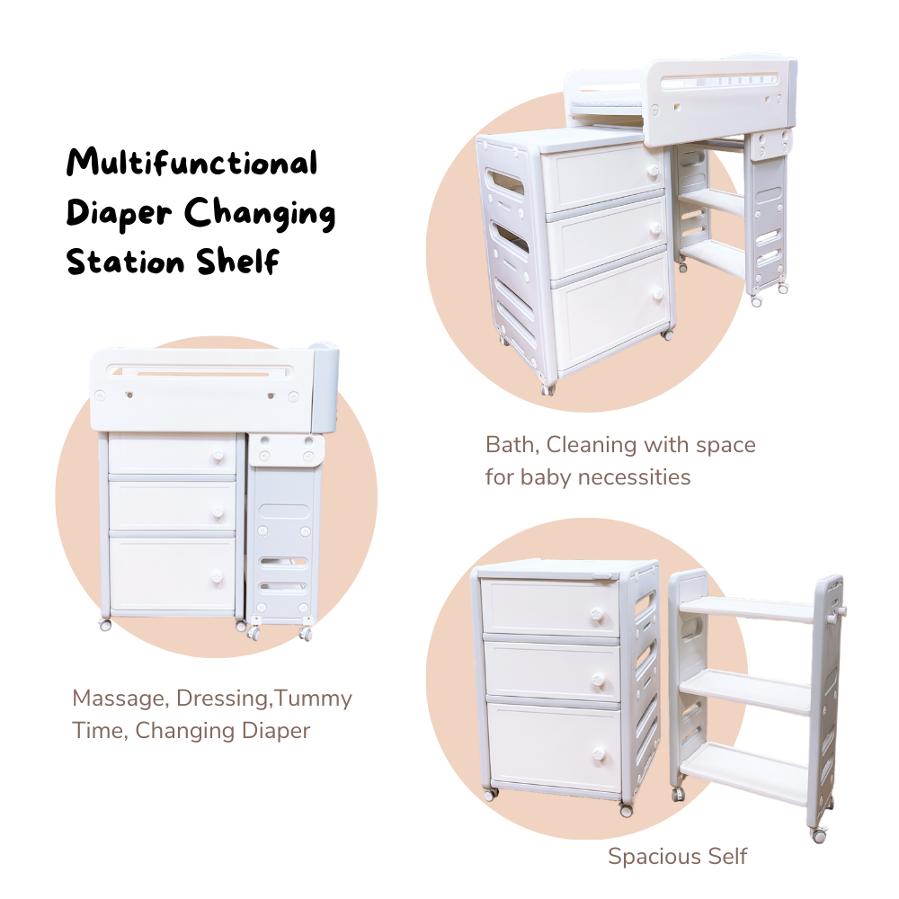 Diaper Changing Station Shelf