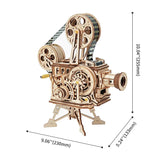 ROKR Vitascope Movie Projector 3D Wooden Puzzle LK601