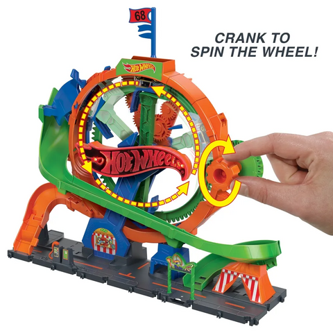 Hot Wheels City Ecl Themed Set - Ferris Wheel Whirl