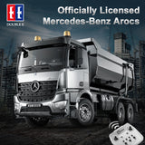 Double E Licensed Mercedes-Benz Arocs Dump Truck 1/20 Scale E590-003