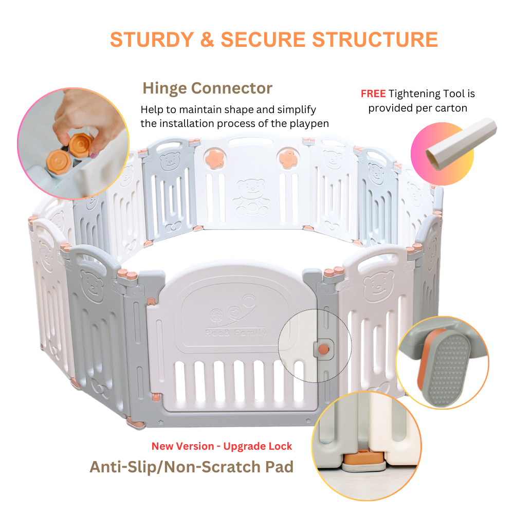 Bear Playpen - Classic Perfect Fit Set