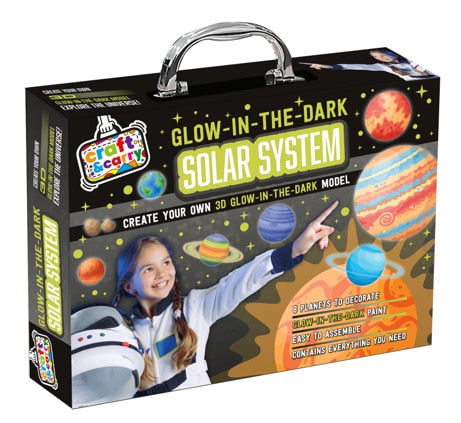 Craft and Carry Activity Kit Glow in the Dark Solar System