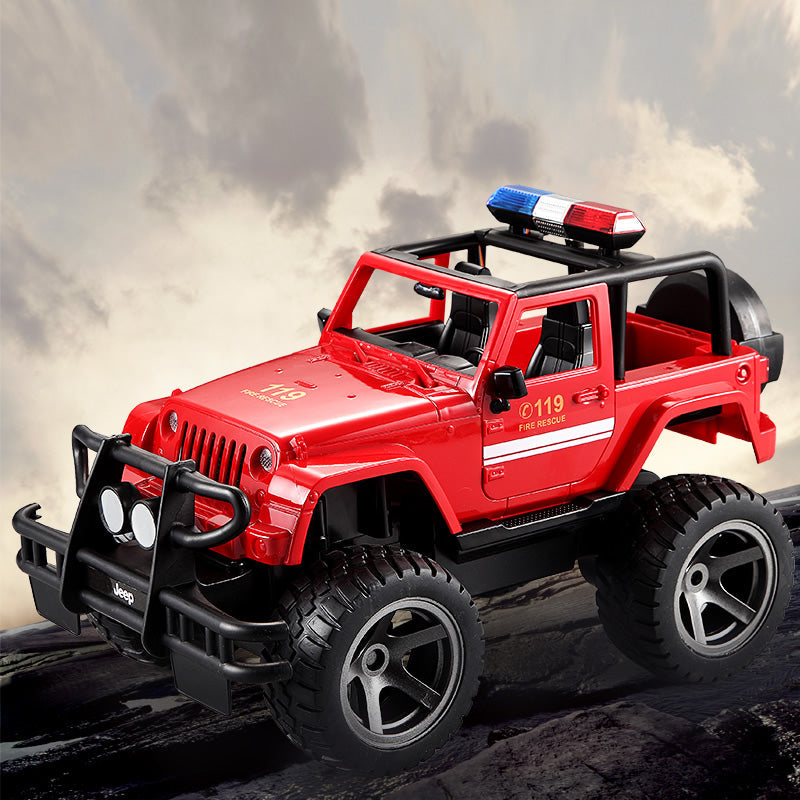 Double E Licensed Jeep Fire Rescue 1/12 Scale E549-003