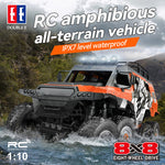 Double E Rc Amphibious All Terrain Off Road 8X8 Vehicle 1/10 Scale E373-003