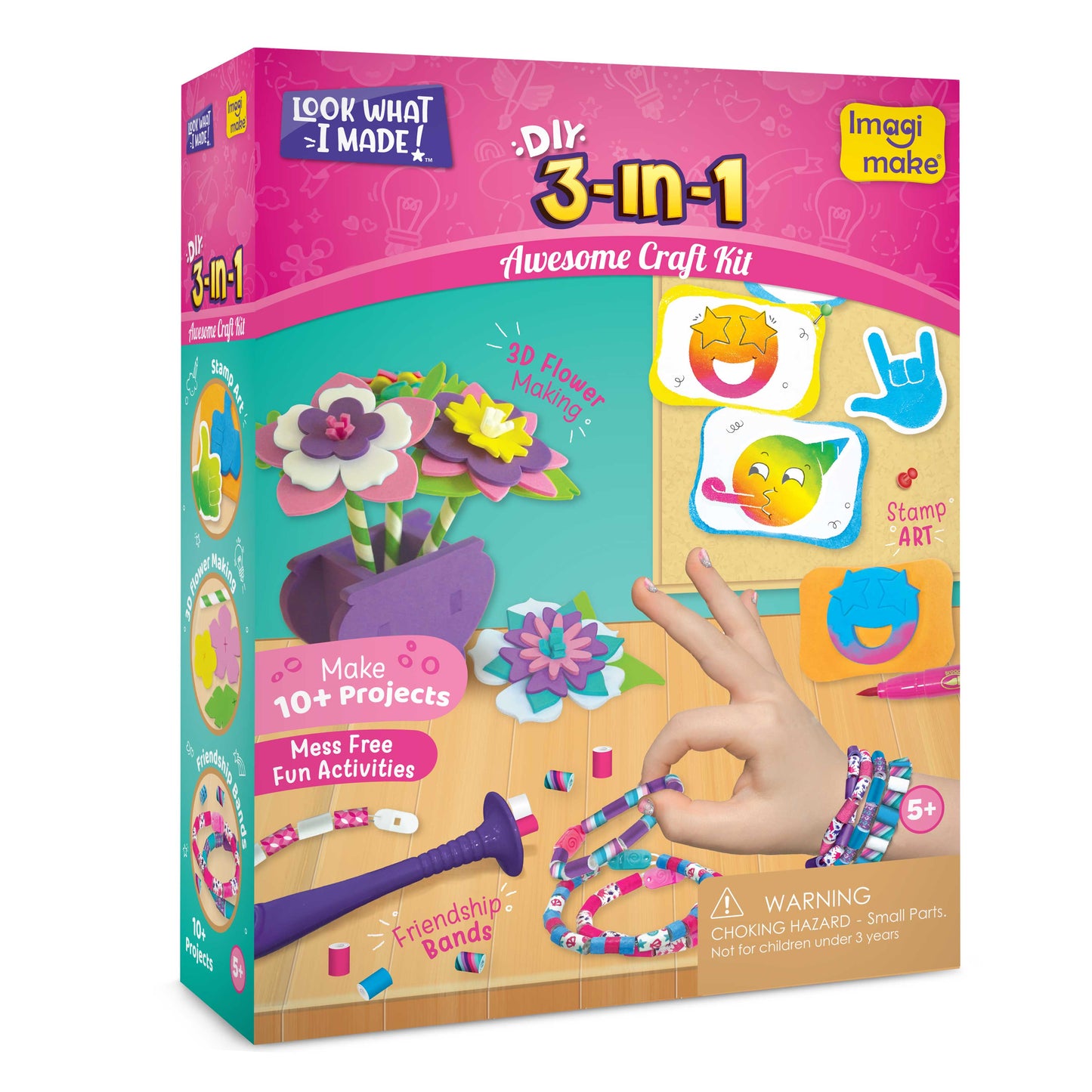 3-in-1 awesome craft kit