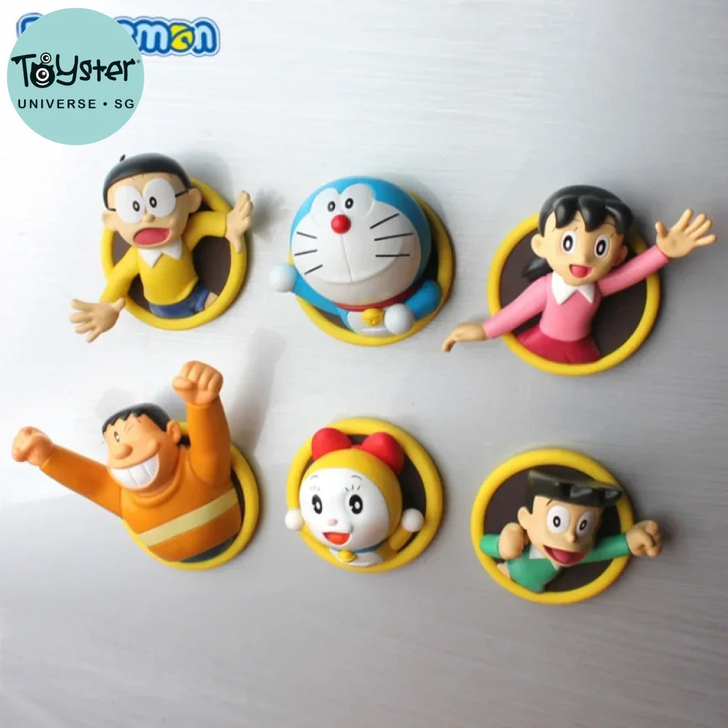 2024 New Doraemon Original Series Blind Box Toy Refrigerator Magnet Doraemon