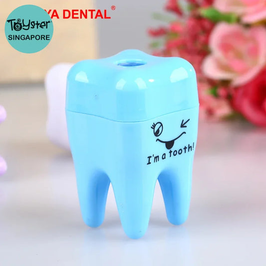 20Pcs/Lot Cute Pencil Sharpener Tooth Shaped