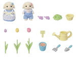 Sylvanian Families Blossom Gardening Set - Flora Rabbit Sister & Brother