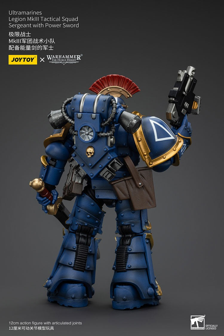 Ultramarines Legion MKIII Tactical Squad Sergeant with Power Sword JT00102