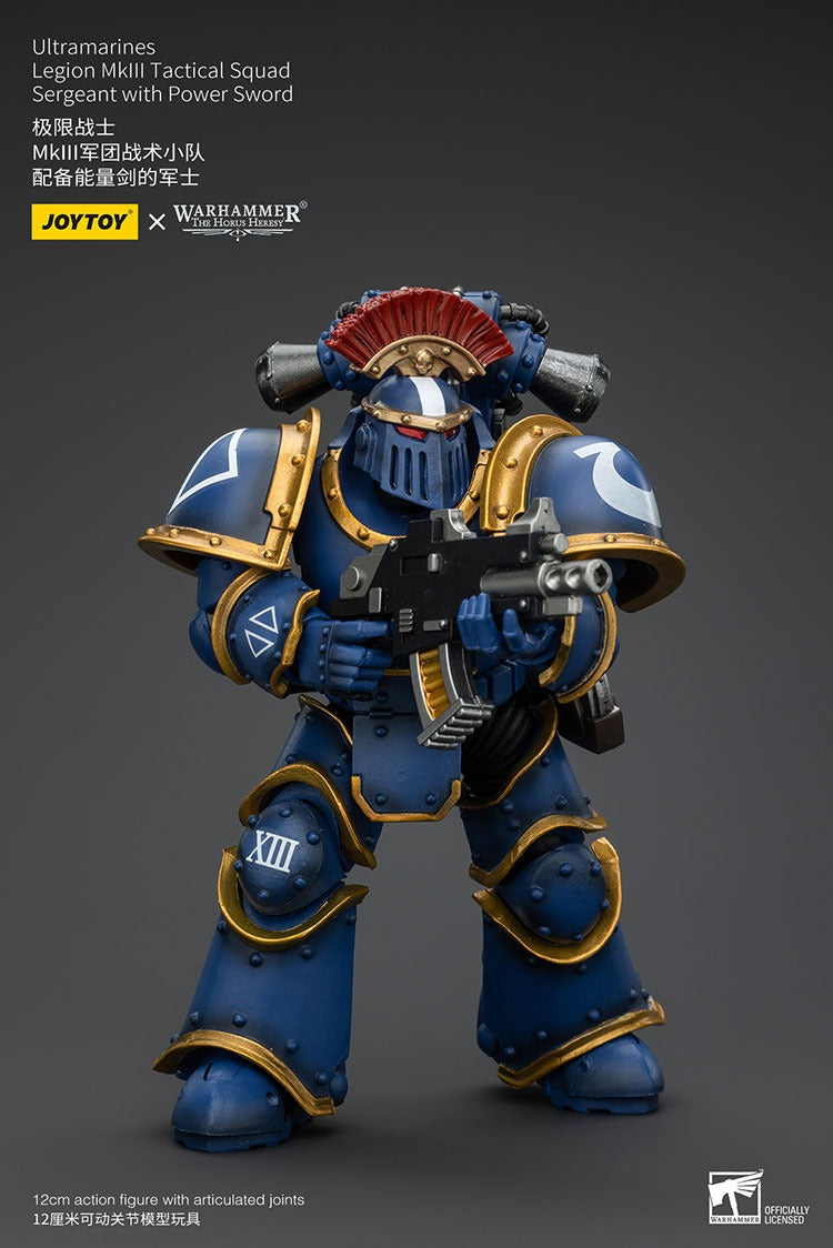 Ultramarines Legion MKIII Tactical Squad Sergeant with Power Sword JT00102