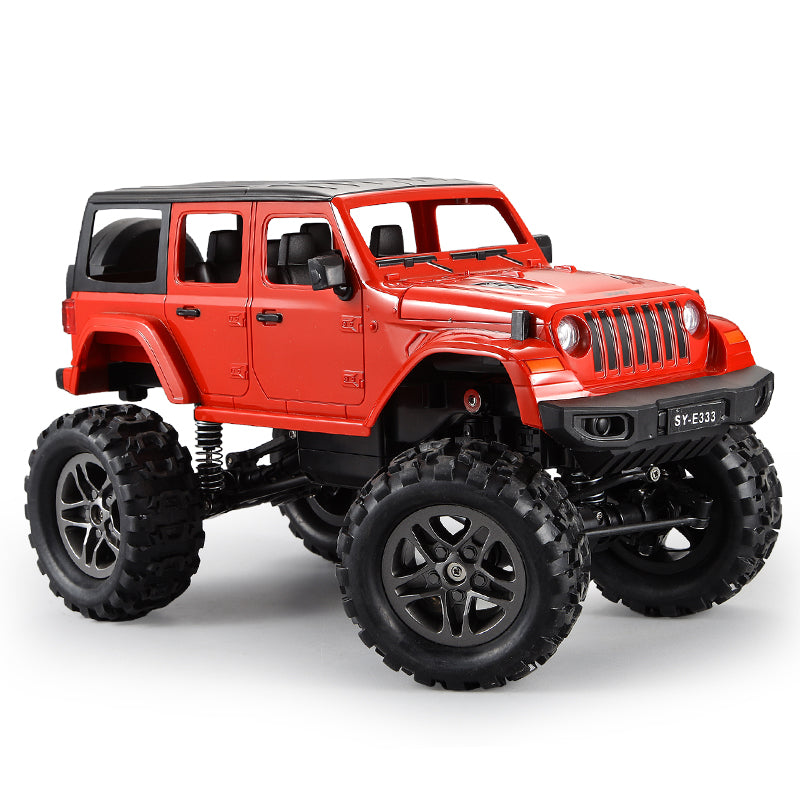 Double E Licensed Jeep Wrangler Rock Crawler Truck 1/14 Scale E333-003 Red