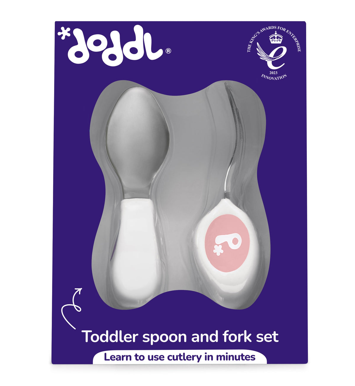 Doddl Children’s Spoon and Fork Set
