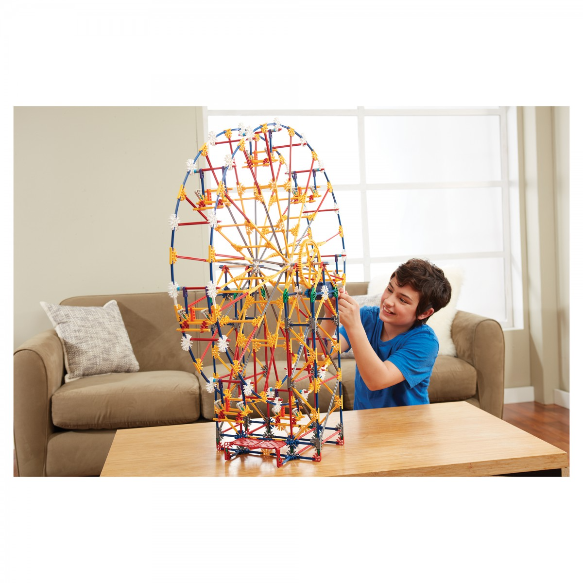 Knex 3-In-1 Amusement Park Building Set Knex