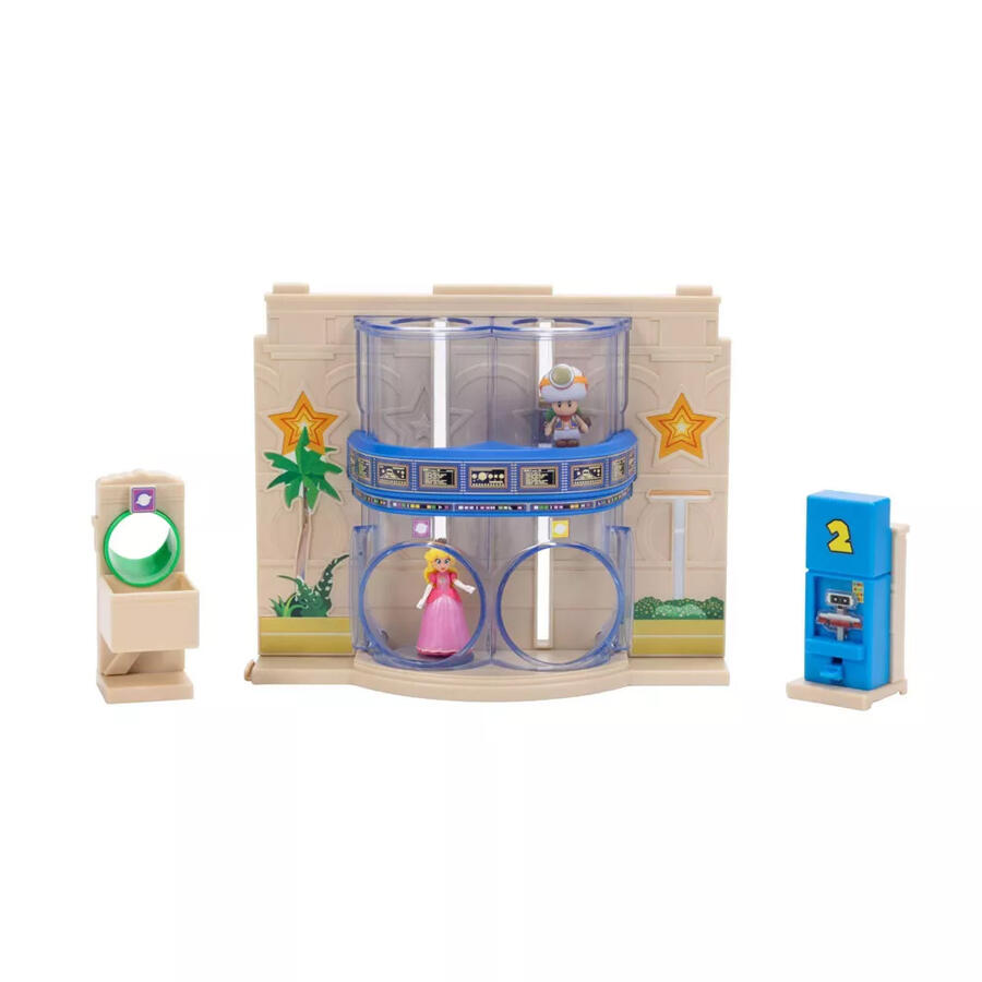 The Super Mario Galaxy Movie Gateway Galaxy Diorama Set - Nintendo