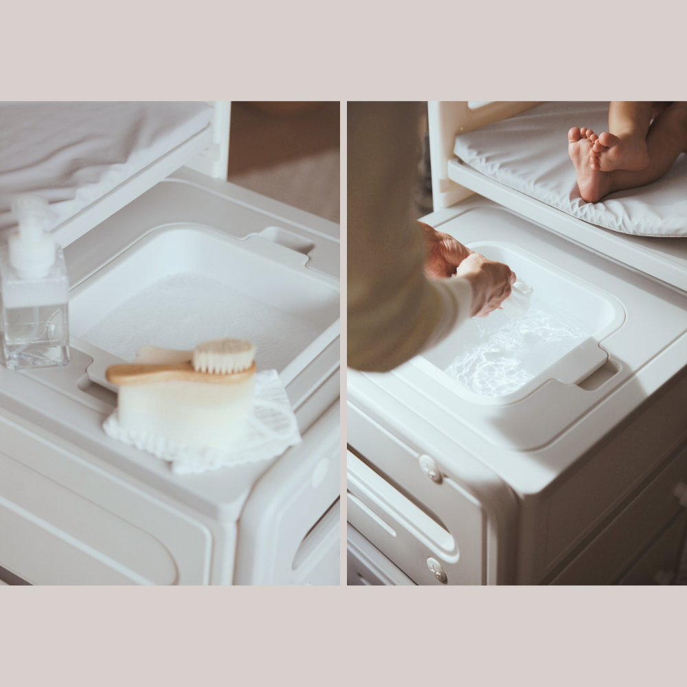 Diaper Changing Station Shelf