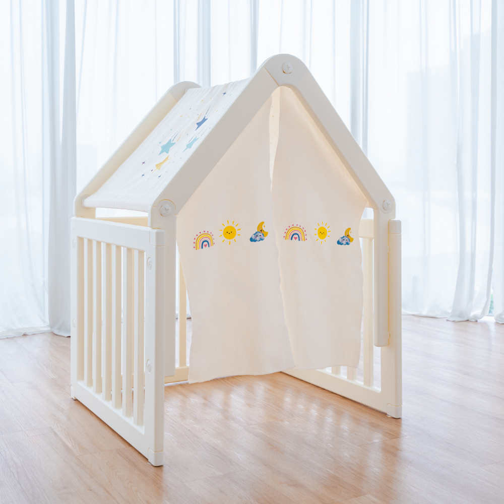 DreamNest Playpen House (with Fabric Canopy)
