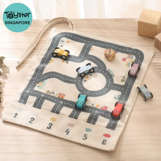 35*31Cm Montessori Toys Baby Car Traffic Road Map