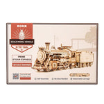 Robotime ROKR Prime Steam Express Train 3D Wooden Puzzle MC501