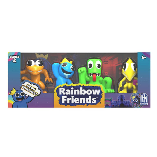 Rainbow Friends Series 2 Mini Figure 4 Pack Neon