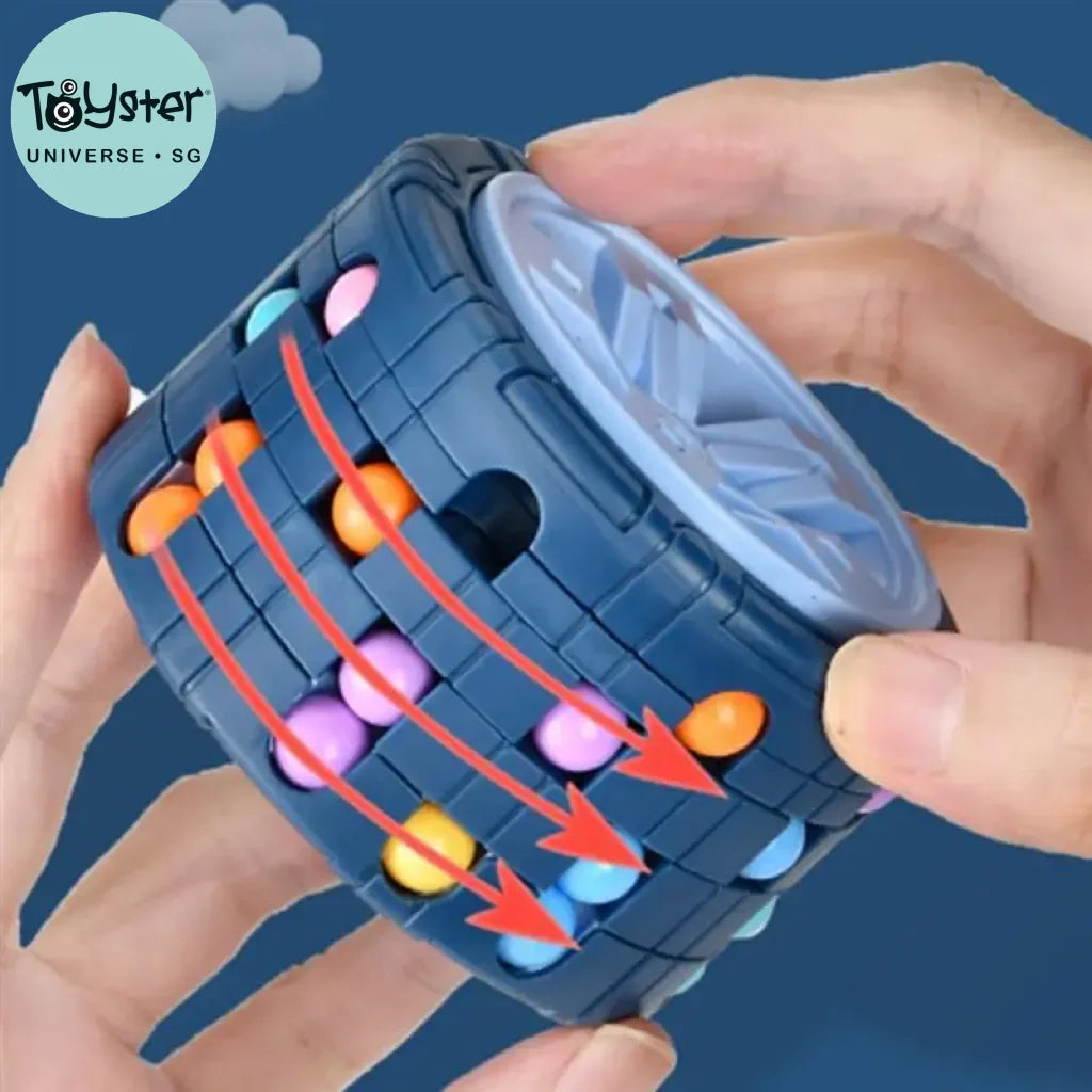 3D Cylinder Cube Toy Educational Montessori Infant