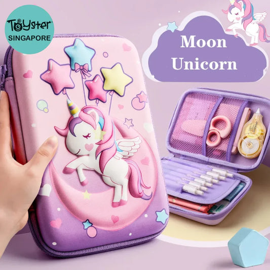 3D Eva Unicorn Cute Pencil Case Cartoon Stationery