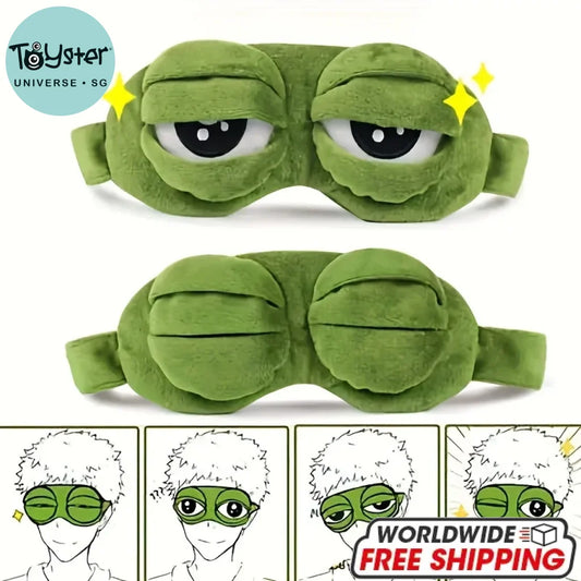 3D Frog Sleep Mask