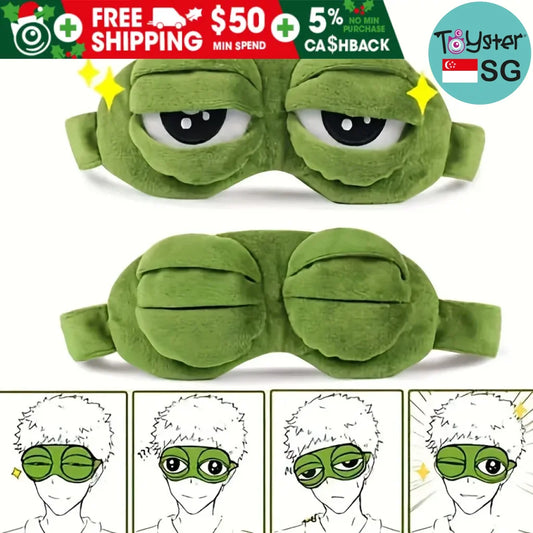 3D Frog Sleep Mask