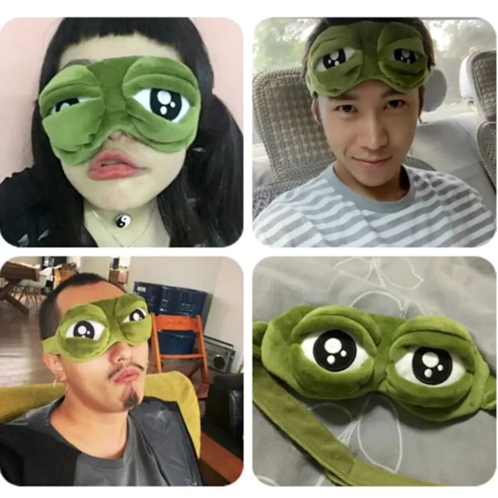 3D Frog Sleep Mask