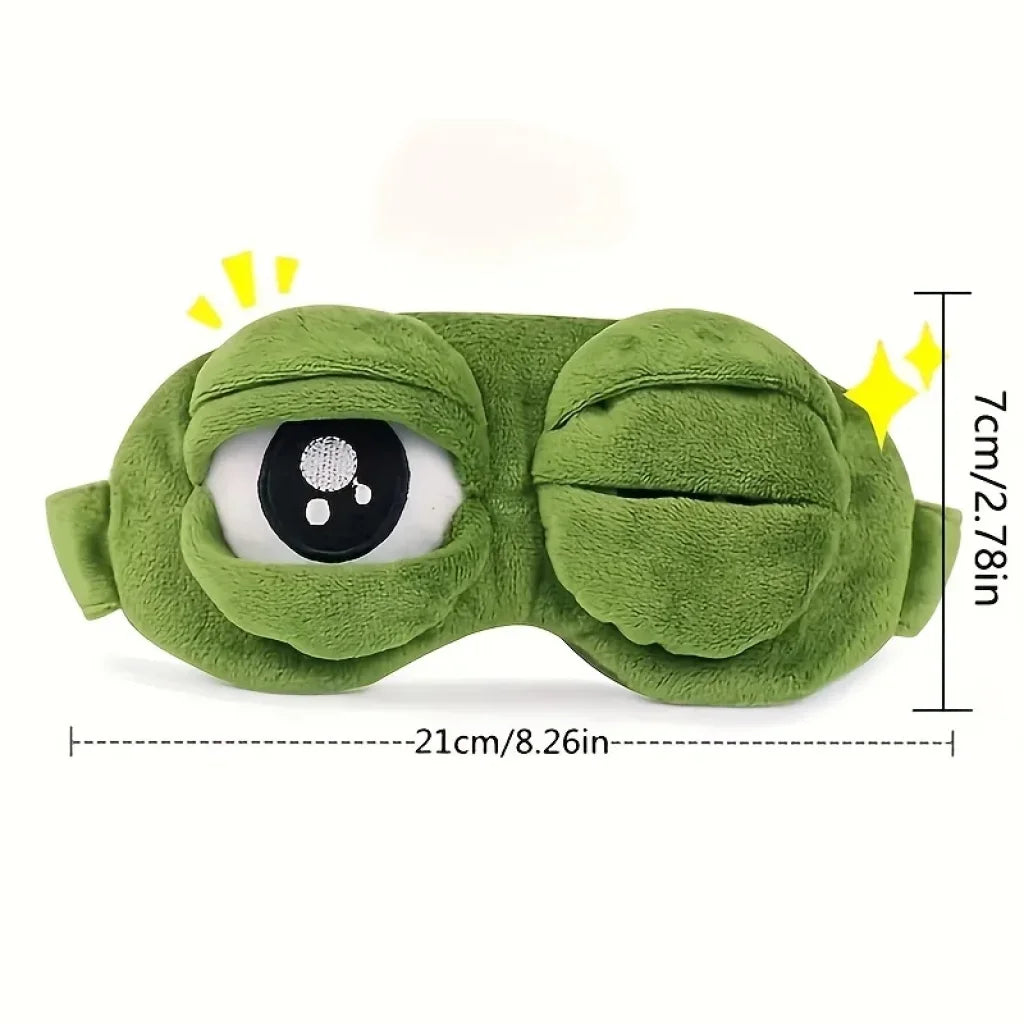 3D Frog Sleep Mask