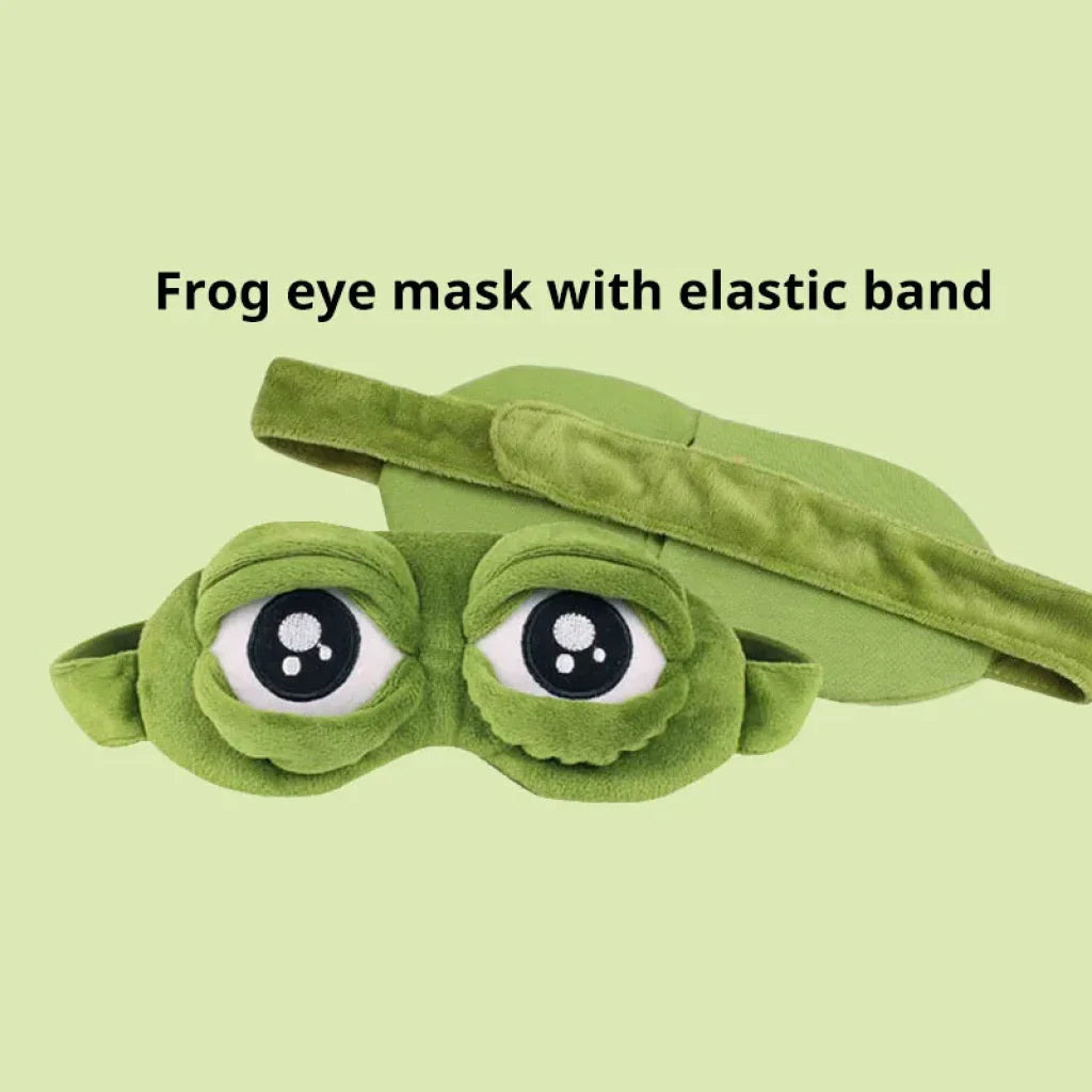 3D Frog Sleep Mask Mst