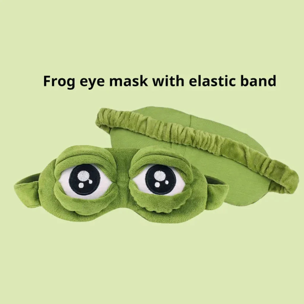 3D Frog Sleep Mask Sjd