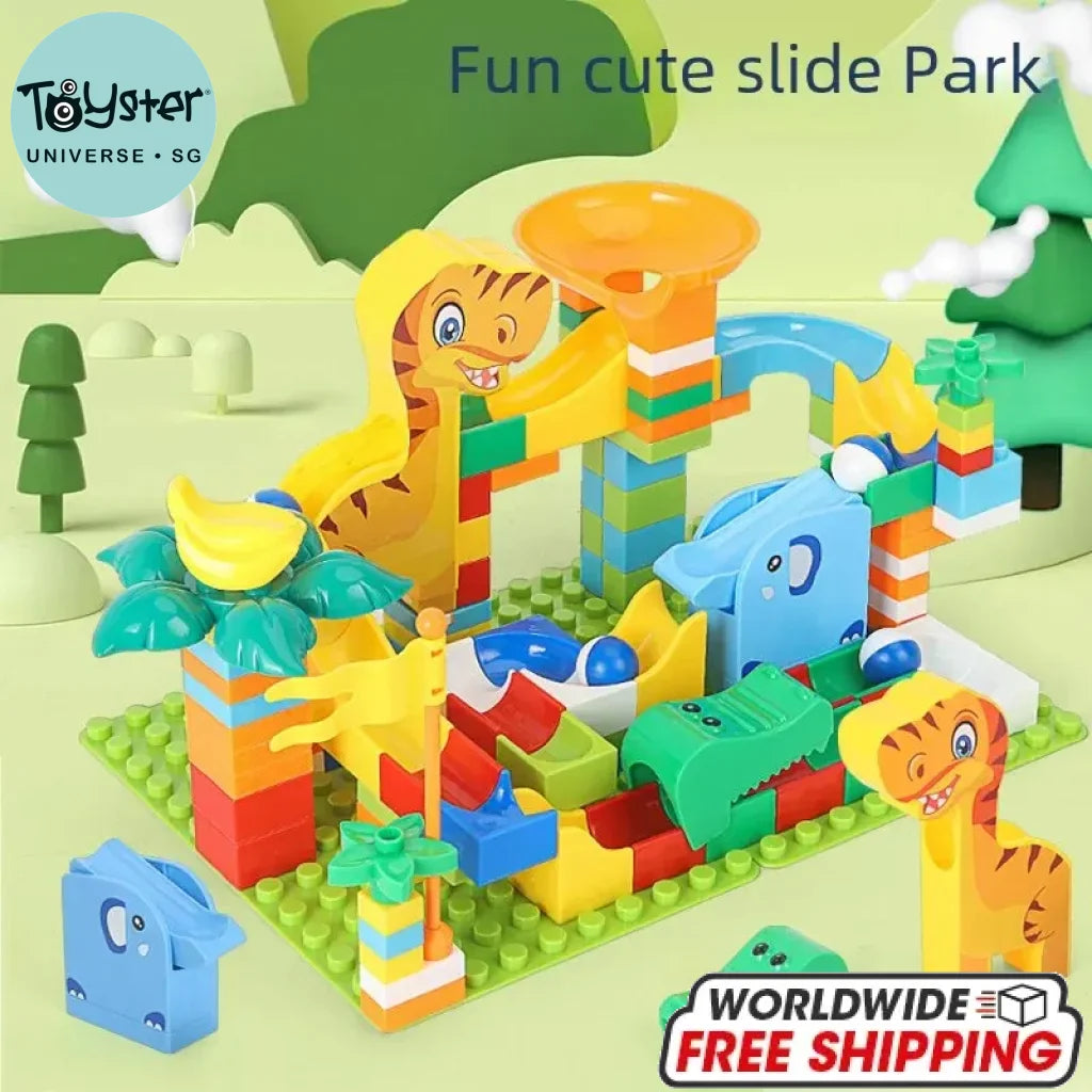 3D Large Building Blocks Dinosaur Theme