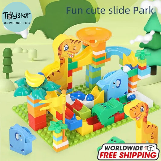 3D Large Building Blocks Dinosaur Theme