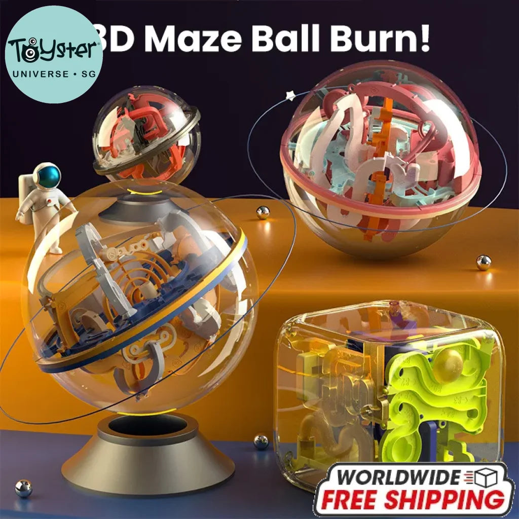 3D Maze Puzzle Ball
