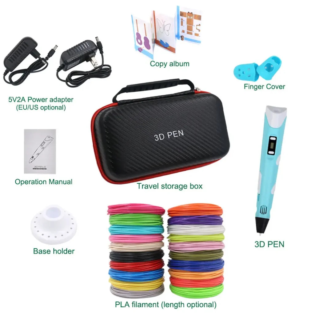 3D Printing Pen 200M PLA Filament