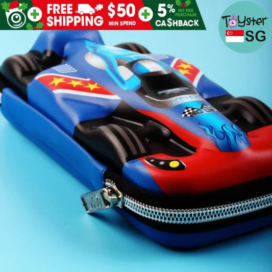 3D Racing Car Pencil Cases High Quality Eva