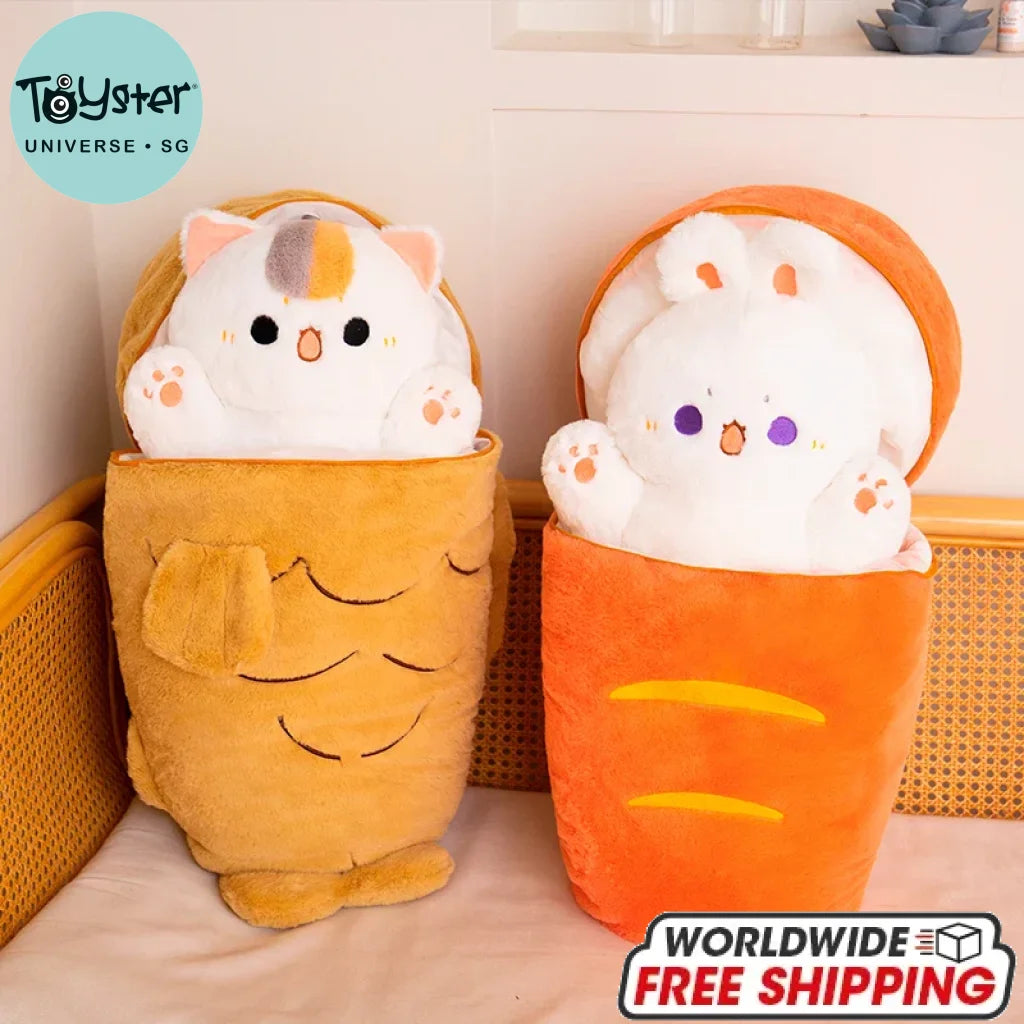 40/60/80Cm Kawaii Japan Taiyaki Cat Plush Toy