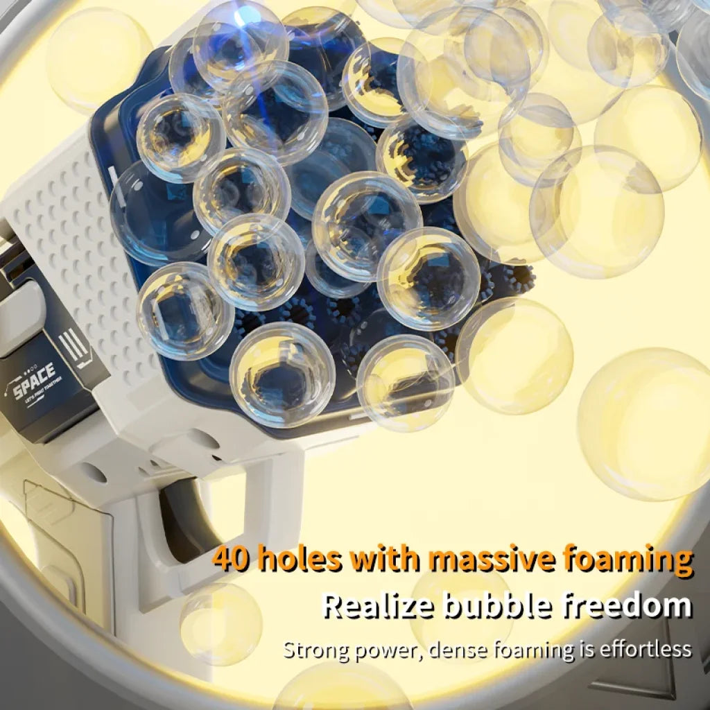 40 Holes Electric Automatic Bubble Led Light